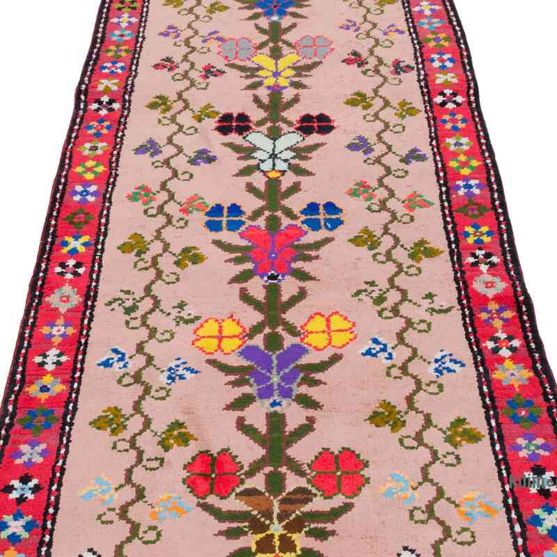 Alfombra Vintage de pasillo - 87 cm x 393 cm - K0063402