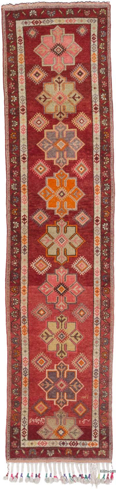 Vintage Anadolu Yolluk - 84 cm x 354 cm