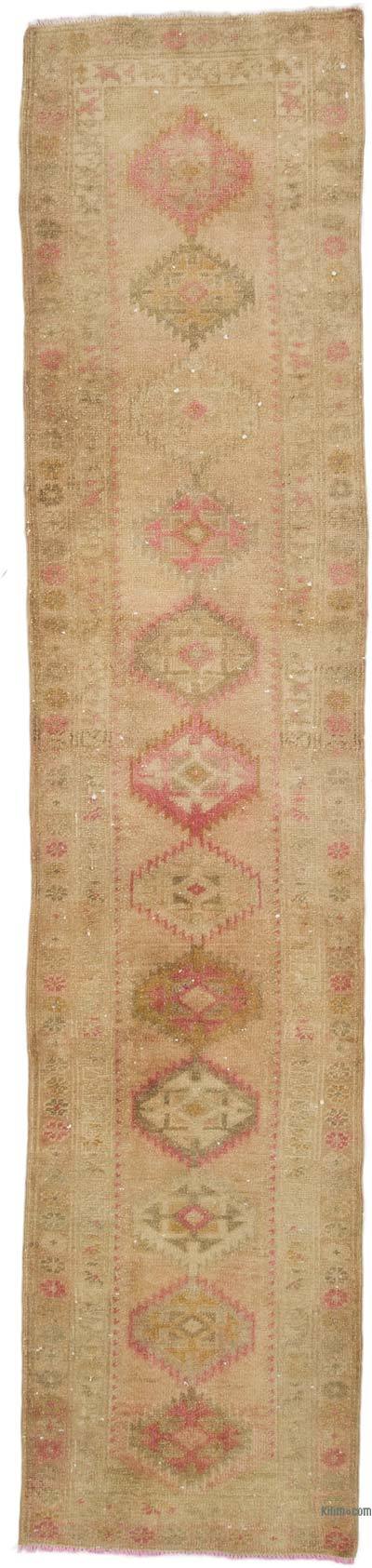 Vintage Turkish Runner Rug - 2' 7" x 11' 8" (31 in. x 140 in.)