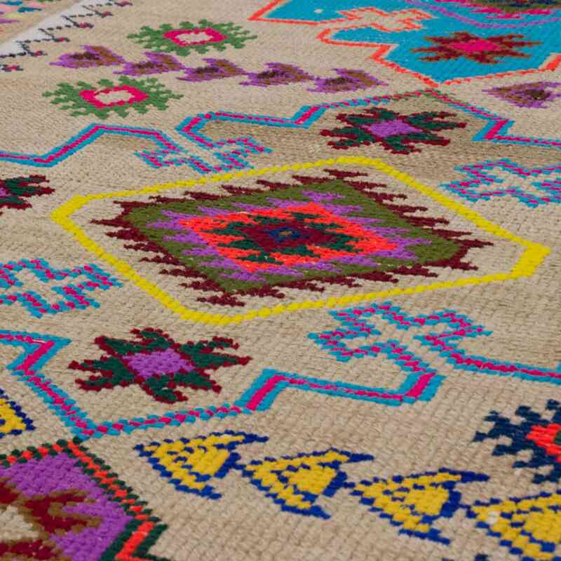 Vintage Tribal Runner Rug - 3' 1" x 10' 4" (37" x 124") - K0063420