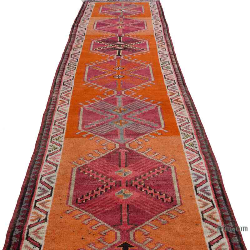 Alfombra Vintage de pasillo - 87 cm x 403 cm - K0063421