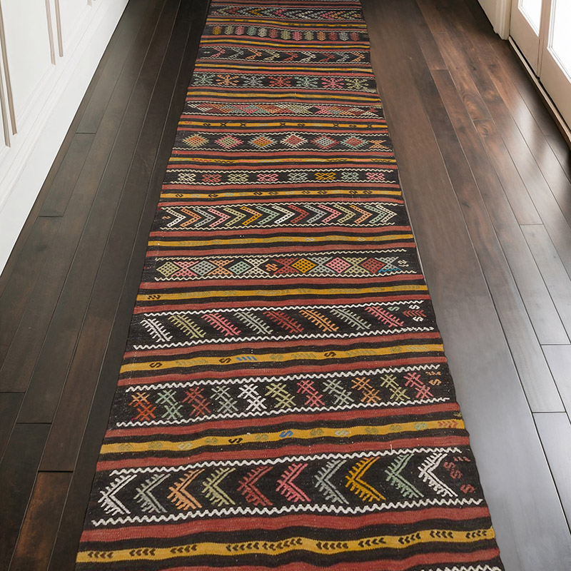 Anadolu Yolluk Kilim - 103 cm x 333 cm - K0063424