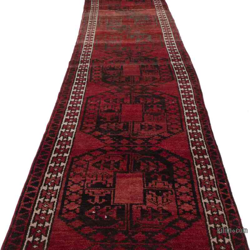 Vintage Tribal Runner Rug - 2' 9" x 16'  (33" x 192") - K0063431
