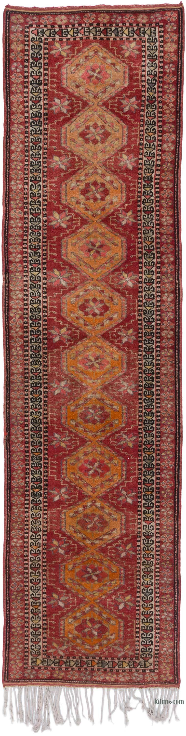 Vintage Anadolu Yolluk - 91 cm x 341 cm - K0063445