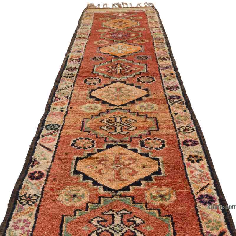 Vintage Anadolu Yolluk - 90 cm x 365 cm - K0063451