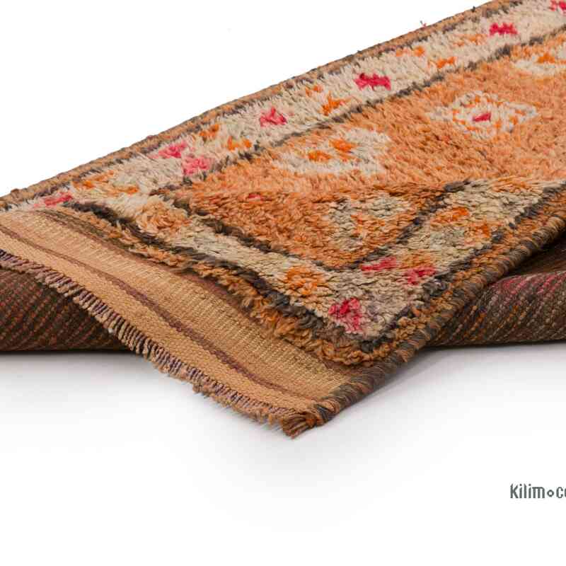 Vintage Tribal Runner Rug - 2' 11" x 10' 10" (35" x 130") - K0063464