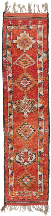 Vintage Anadolu Yolluk - 90 cm x 365 cm