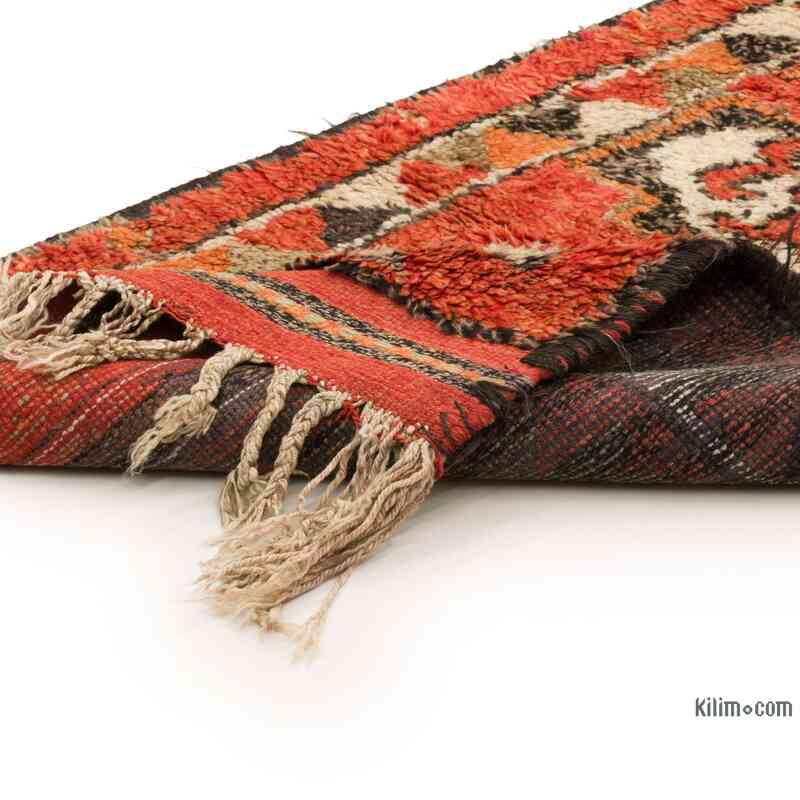 Vintage Tribal Runner Rug - 2' 11" x 12'  (35" x 144") - K0063468