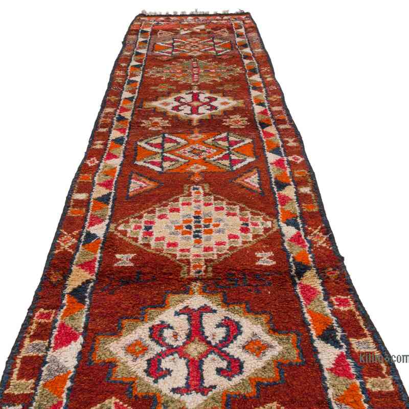Vintage Anadolu Yolluk - 96 cm x 394 cm - K0063485