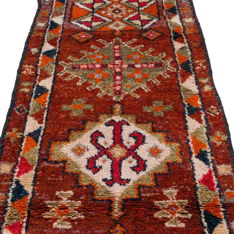 Vintage Anadolu Yolluk - 96 cm x 394 cm - K0063485