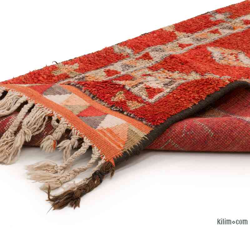 Vintage Tribal Runner Rug - 3' 3" x 11' 9" (39" x 141") - K0063486