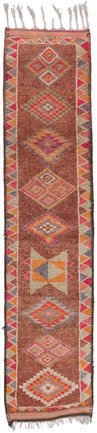 Vintage Anadolu Yolluk - 82 cm x 356 cm