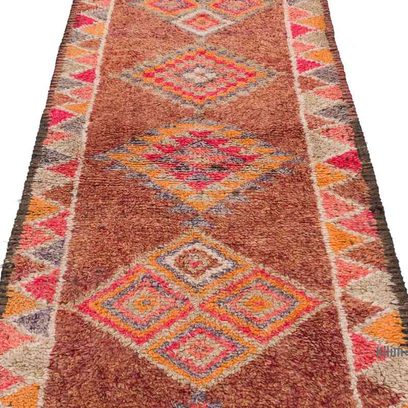 Vintage Tribal Runner Rug - 2' 8" x 11' 8" (32" x 140") - K0063488