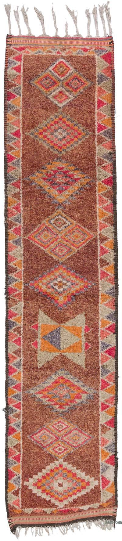Vintage Anadolu Yolluk - 82 cm x 356 cm