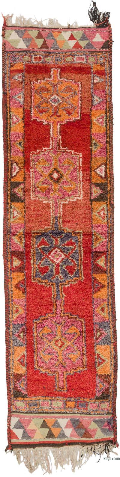 Vintage Anadolu Yolluk - 93 cm x 360 cm