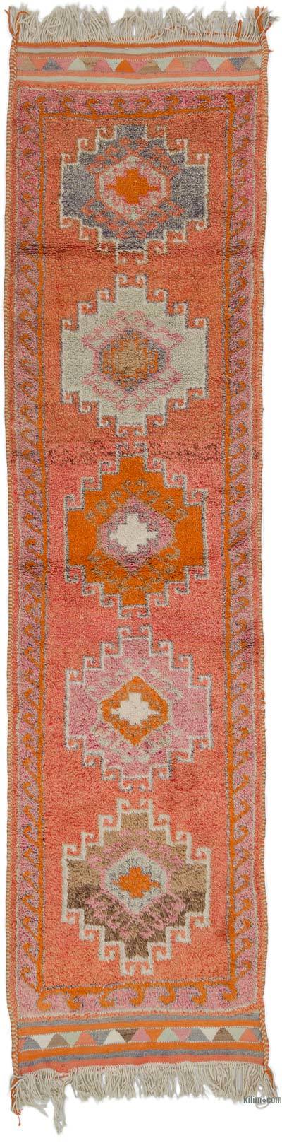 Vintage Turkish Runner Rug - 3' 2" x 12' 3" (38 in. x 147 in.)