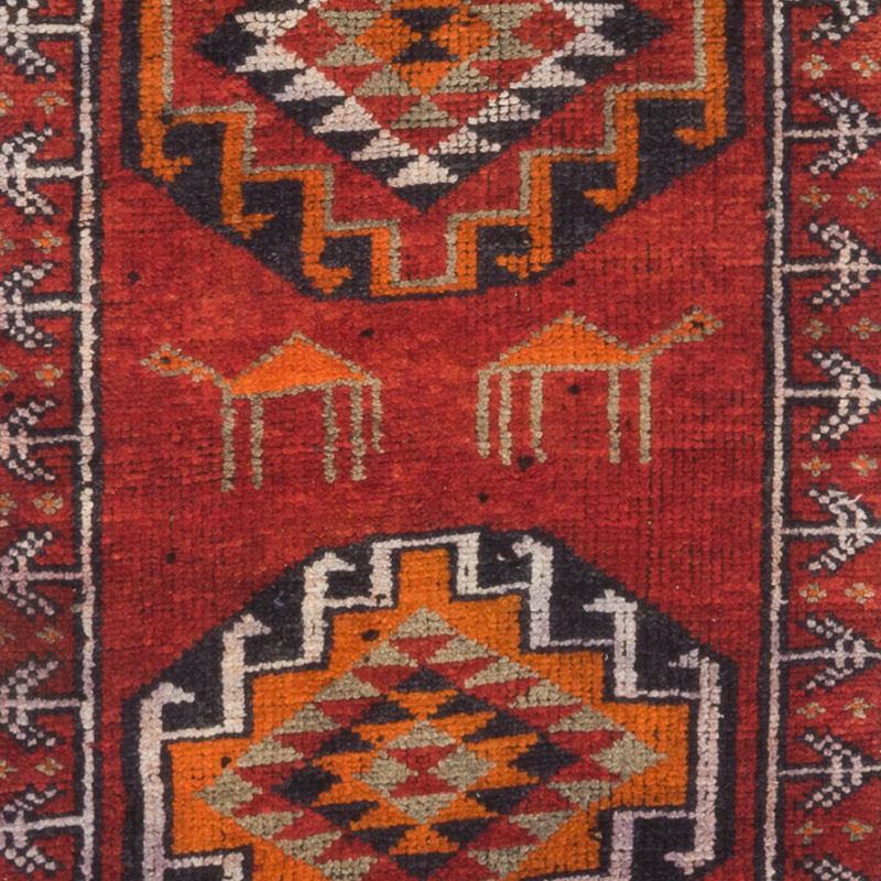 Vintage Anadolu Yolluk - 91 cm x 350 cm - K0063502