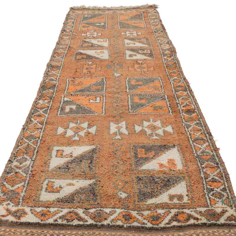 Alfombra Vintage de pasillo - 105 cm x 342 cm - K0063503