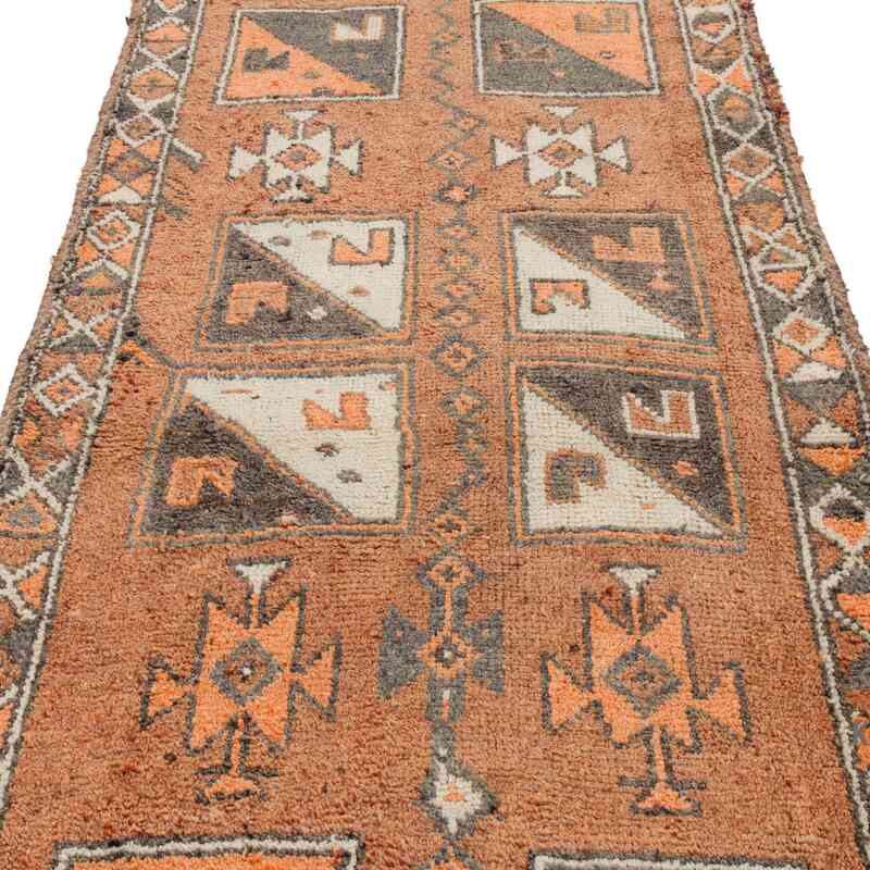 Alfombra Vintage de pasillo - 105 cm x 342 cm - K0063503