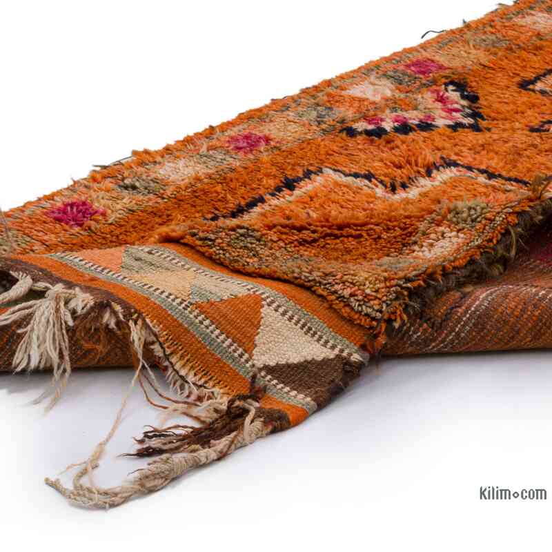 Vintage Tribal Runner Rug - 3' 2" x 11' 6" (38" x 138") - K0063504