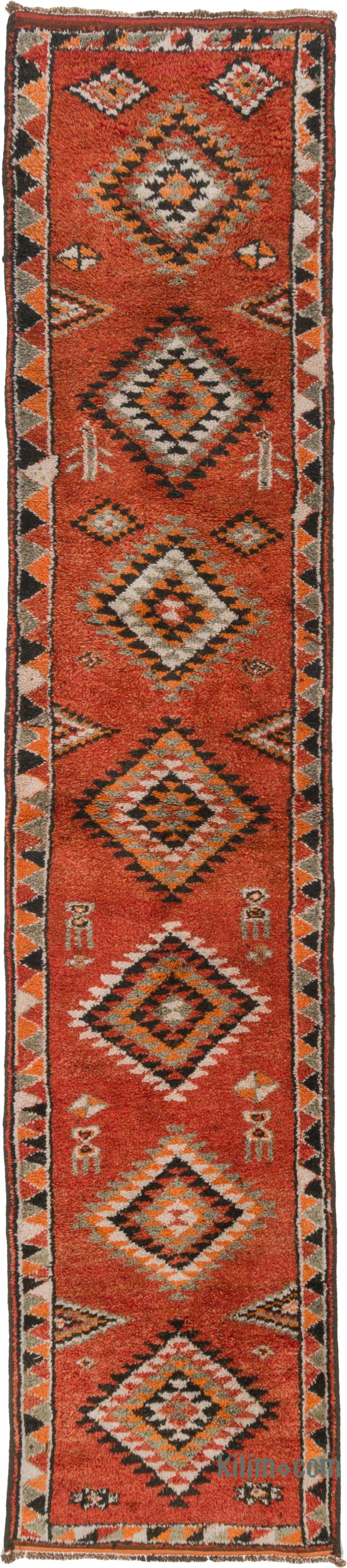 Alfombra Vintage de pasillo - 91 cm x 415 cm - K0063505