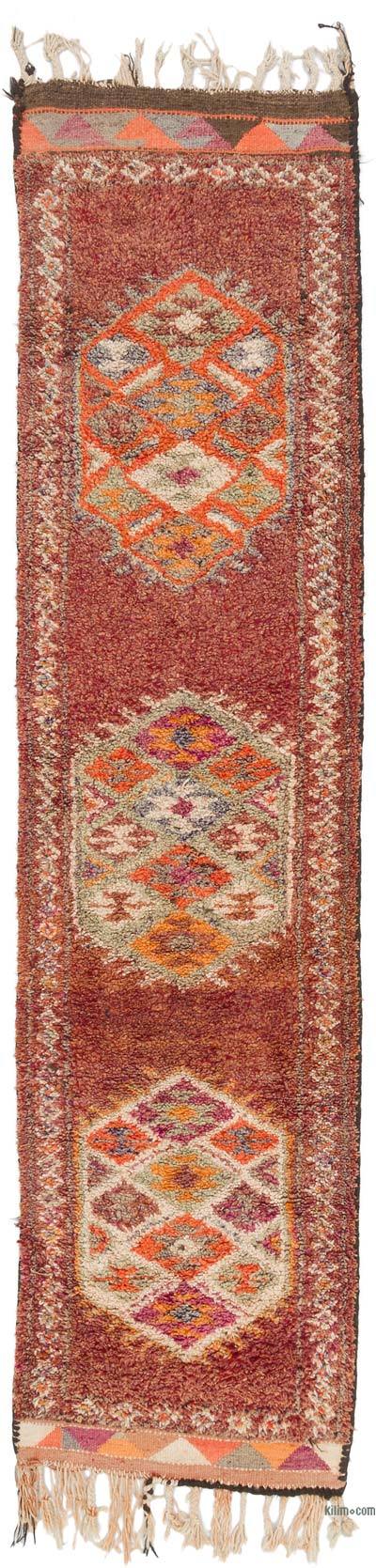 Vintage Anadolu Yolluk - 91 cm x 354 cm