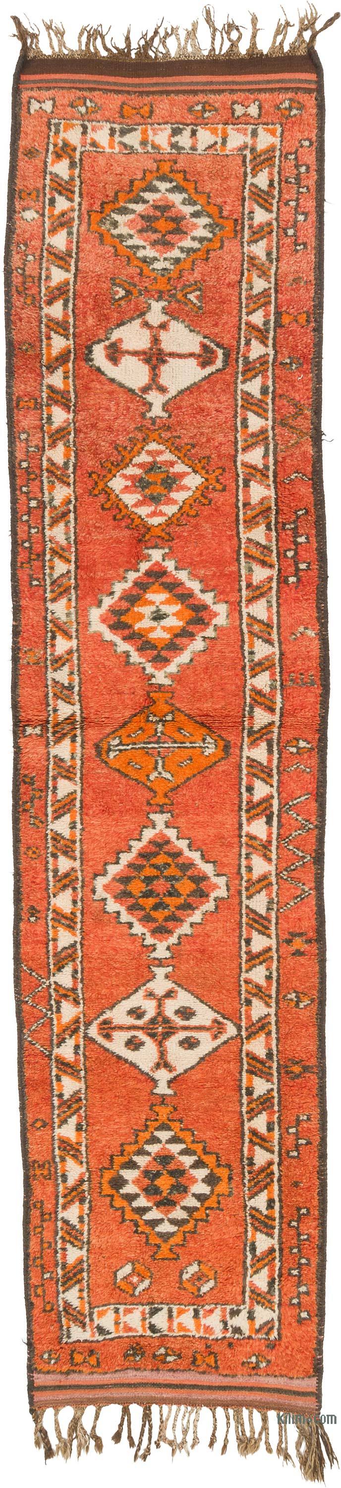 Vintage Anadolu Yolluk - 86 cm x 366 cm - K0063523