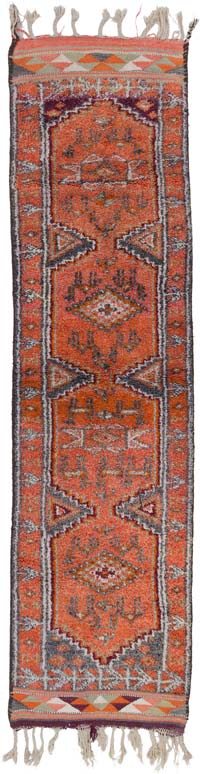 Vintage Anadolu Yolluk - 93 cm x 362 cm