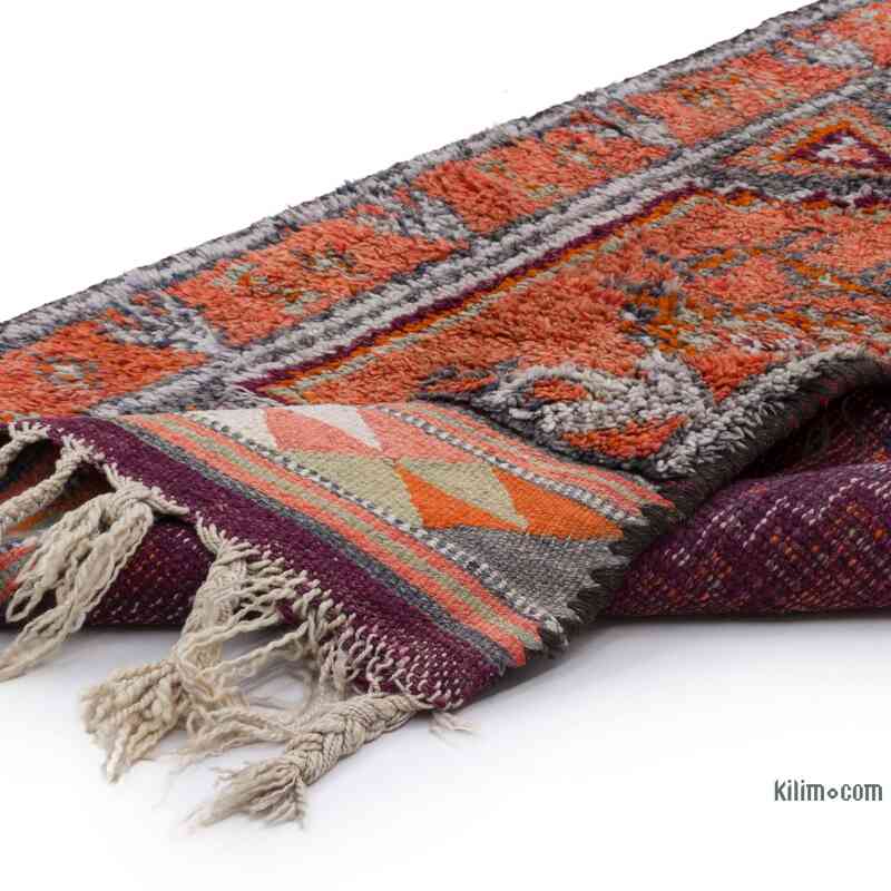 Vintage Tribal Runner Rug - 3' 1" x 11' 11" (37" x 143") - K0063539