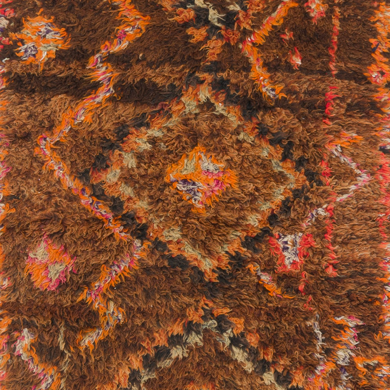 Vintage Tribal Runner Rug - 2' 11" x 9' 9" (35" x 117") - K0063541