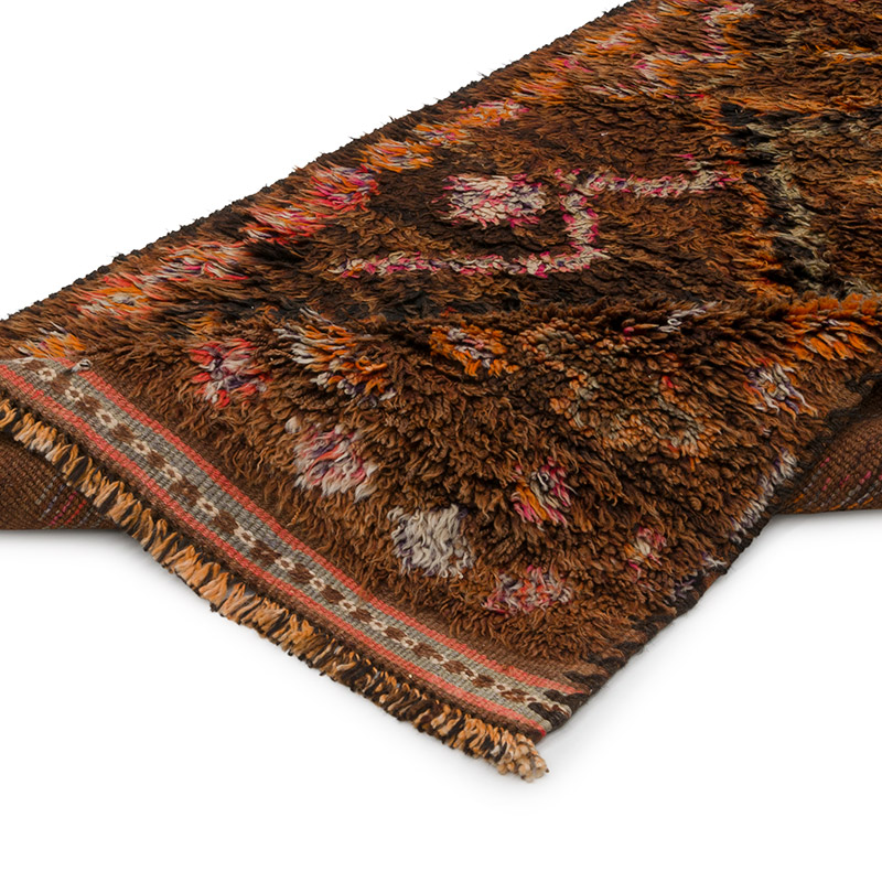Vintage Tribal Runner Rug - 2' 11" x 9' 9" (35" x 117") - K0063541