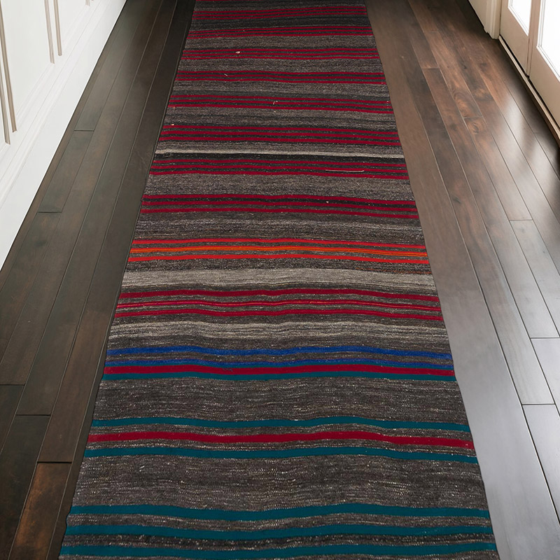 Kilim Vintage Turco de Pasillo - 115 cm x 345 cm - K0063551