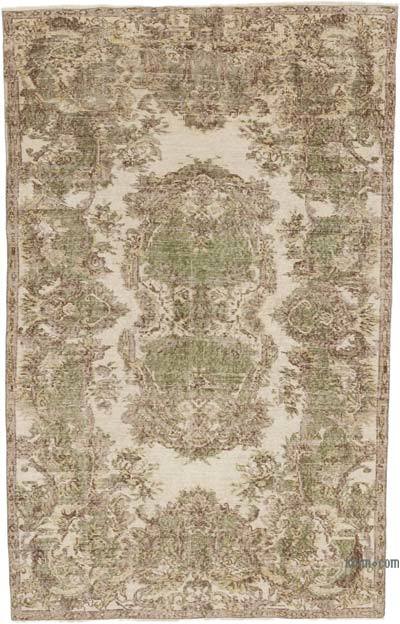 Alfombra Vintage Turca Anudada a Mano - 158 cm x 242 cm