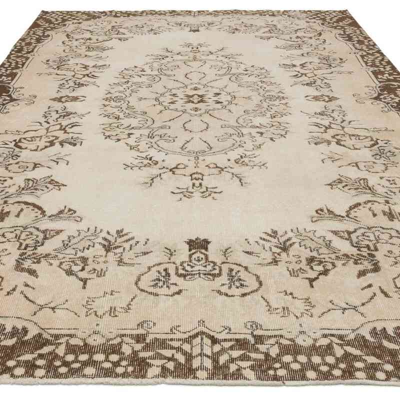 Alfombra Vintage Turca Anudada a Mano - 201 cm x 303 cm - K0063554