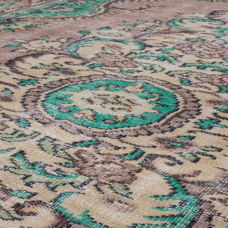 Alfombra Vintage Turca Anudada a Mano - 180 cm x 285 cm - K0063556