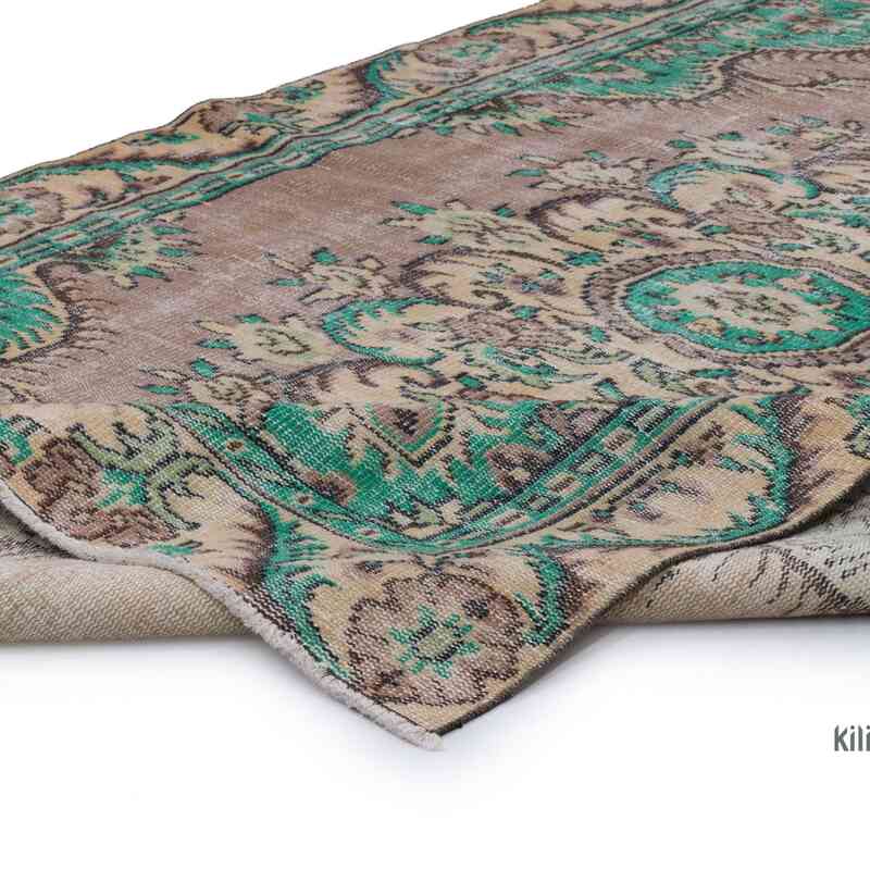 Alfombra Vintage Turca Anudada a Mano - 180 cm x 285 cm - K0063556