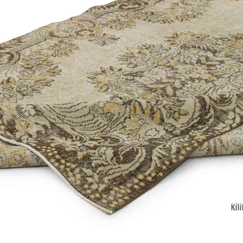 Alfombra Vintage Turca Anudada a Mano - 185 cm x 290 cm - K0063558