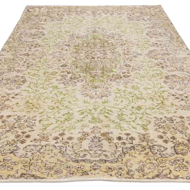 Vintage Turkish Hand-Knotted Rug - 4' 11" x 8' 6" (59" x 102") - K0063564