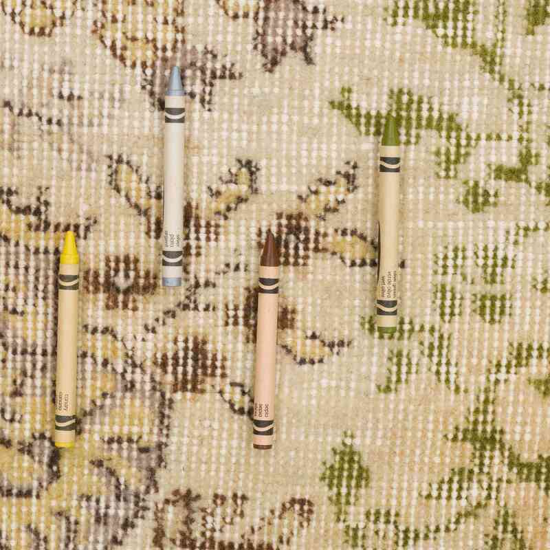Vintage Turkish Hand-Knotted Rug - 4' 11" x 8' 6" (59" x 102") - K0063564