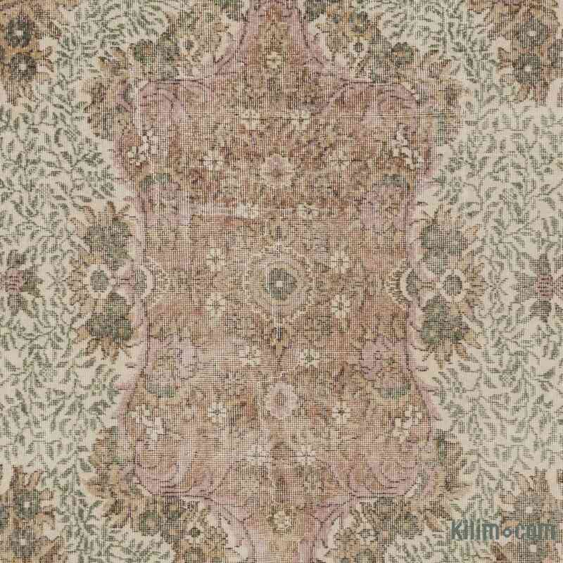 Alfombra Vintage Turca Anudada a Mano - 190 cm x 320 cm - K0063573