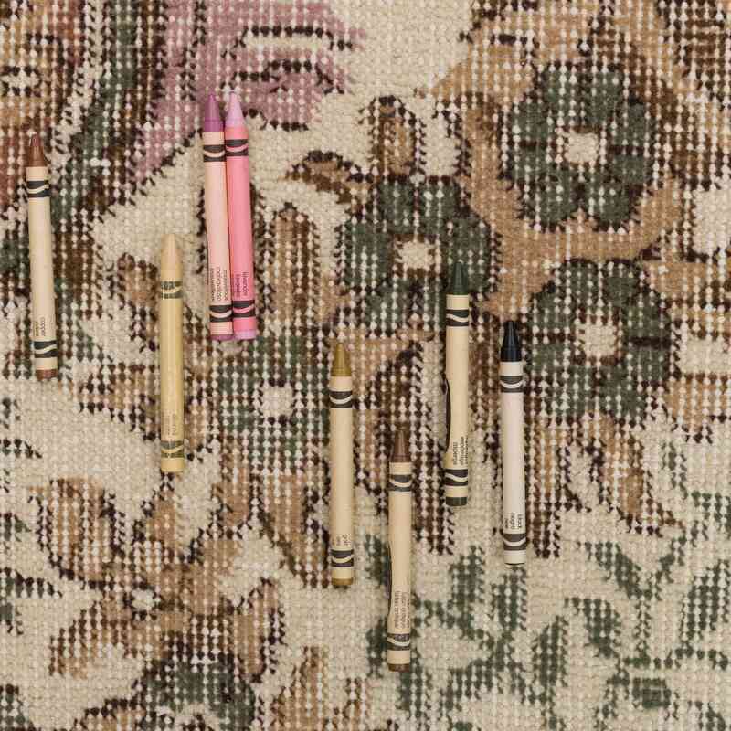 Alfombra Vintage Turca Anudada a Mano - 190 cm x 320 cm - K0063573