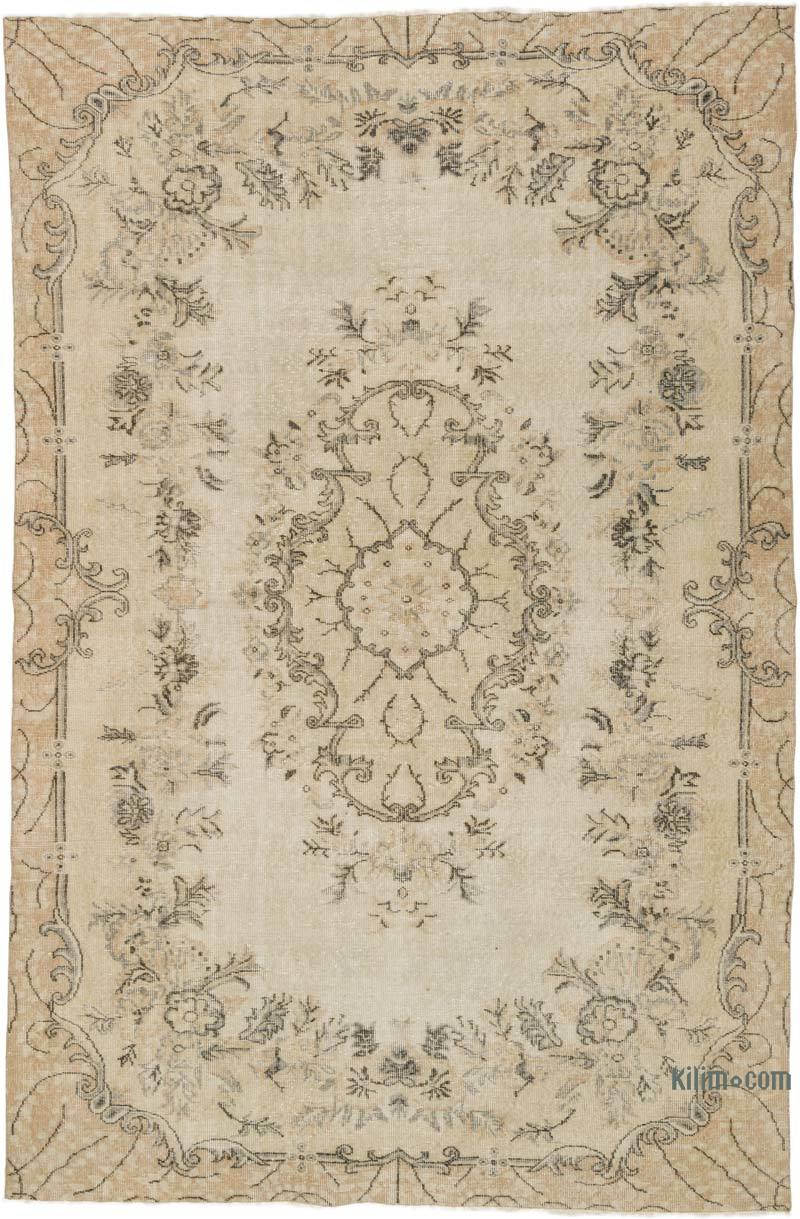 Vintage Turkish Hand-Knotted Rug - 6' 9" x 10' 3" (81" x 123") - K0063581