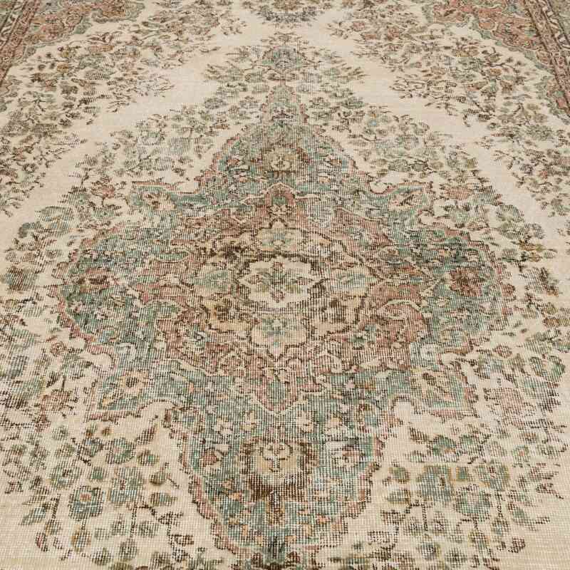 Alfombra Vintage Turca Anudada a Mano - 200 cm x 310 cm - K0063583