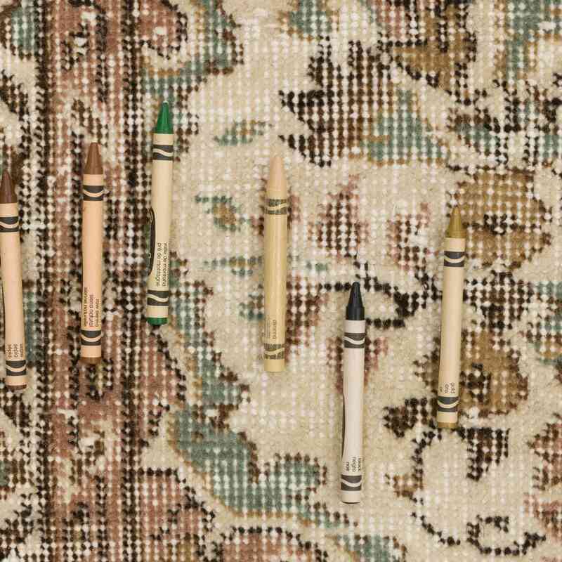 Alfombra Vintage Turca Anudada a Mano - 200 cm x 310 cm - K0063583
