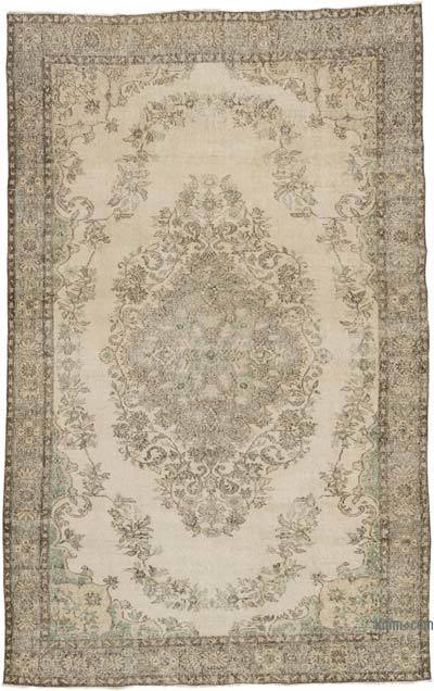 Alfombra Vintage Turca Anudada a Mano - 187 cm x 295 cm