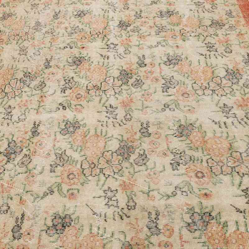 Vintage Turkish Hand-Knotted Rug - 5' 2" x 9' 1" (62" x 109") - K0063588
