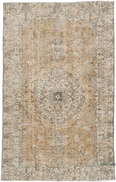 Alfombra Vintage Turca Anudada a Mano - 161 cm x 252 cm