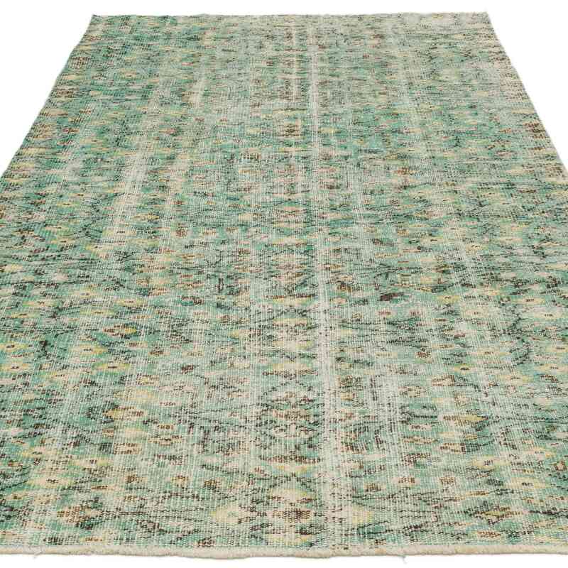 Vintage Turkish Hand-Knotted Rug - 4' 4" x 7' 7" (52" x 91") - K0063603