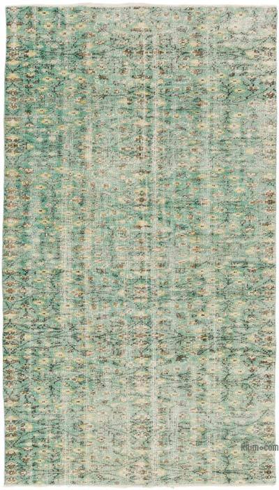 Alfombra Vintage Turca Anudada a Mano - 131 cm x 230 cm