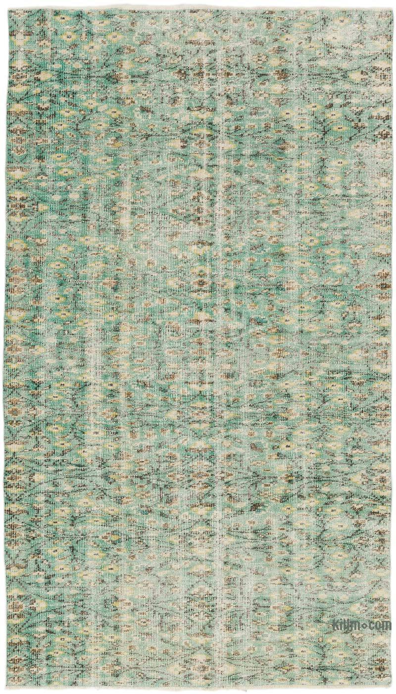 Vintage Turkish Hand-Knotted Rug - 4' 4" x 7' 7" (52" x 91") - K0063603
